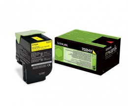 Toner Original Lexmark 702HY Amarelo ~ 3.000 Paginas