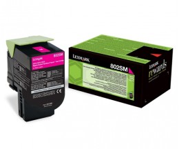 Toner Original Lexmark 802SM Magenta ~ 2.000 Paginas