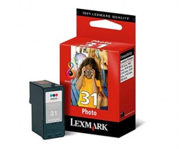 Tinteiro Original Lexmark 31 Cor Foto 20ml ~ 135 Paginas