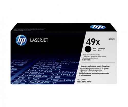 Toner Original HP 49X Preto ~ 6.000 Paginas