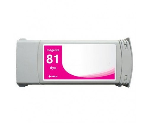 Tinteiro Compativel HP 81 Magenta 680ml ~ 1.000 Paginas