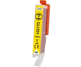 Tinteiro Compativel Canon CLI-531 Amarelo 8.2ml