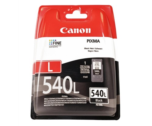 Tinteiro Original Canon PG-540 L Preto 11ml ~ 300 Paginas