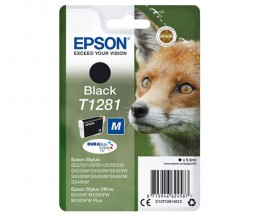 Tinteiro Original Epson T1281 Preto 5.9ml ~ 170 Paginas