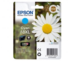 Tinteiro Original Epson T1812 / 18 XL Cyan 6.6ml