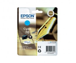 Tinteiro Original Epson T1622 / 16 Cyan 3.1ml