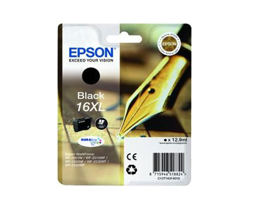 Tinteiro Original Epson T1631 / 16 XL Preto 12.9ml