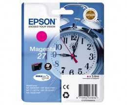 Tinteiro Original Epson T2703 / 27 Magenta 3.6ml