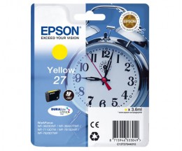 Tinteiro Original Epson T2704 / 27 Amarelo 3.6ml