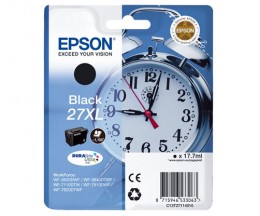 Tinteiro Original Epson T2711 / 27 XL Preto 17.7ml