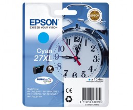 Tinteiro Original Epson T2712 / 27 XL Cyan 10.4ml