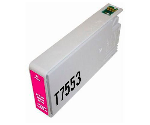 Tinteiro Compativel Epson T7563 / T7553 Magenta 39ml ~ 4.000 Paginas