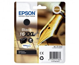 Tinteiro Original Epson T1681 / 16 XXL Preto 21.6ml