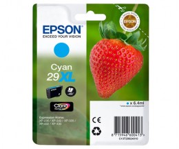 Tinteiro Original Epson T2992 / 29 XL Cyan 6.4ml