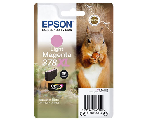 Tinteiro Original Epson T3796 / 378 XL Magenta Foto 10.3ml