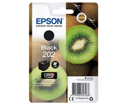 Tinteiro Original Epson T02E1 / 202 Preto 6.9ml