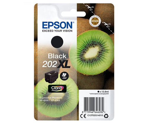 Tinteiro Original Epson T02G1 / 202 XL Preto 13.8ml