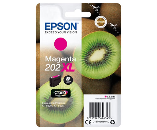 Tinteiro Original Epson T02H3 / 202 XL Magenta 8.5ml