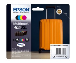 4 Tinteiros Originais, Epson T05H6 / 405 XL Preto + Cor