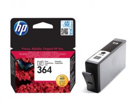 Tinteiro Original HP 364 Preto Foto 3ml ~ 130 Paginas