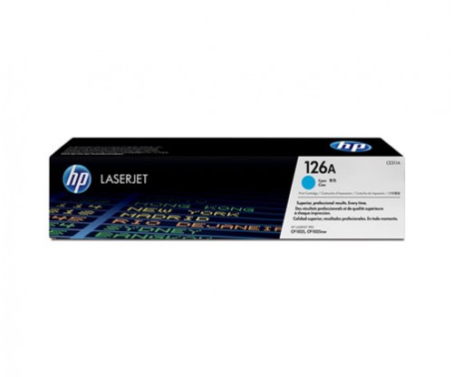 Toner Original HP 126A Cyan ~ 1.000 Paginas