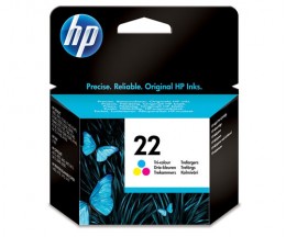 Tinteiro Original HP 22 Cor 5ml ~ 165 Paginas