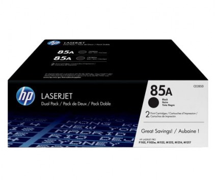 2 Toners Originais, HP 85A Preto ~ 1.600 Paginas