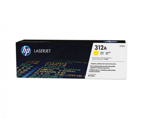 Toner Original HP 312A Amarelo ~ 2.700 Paginas